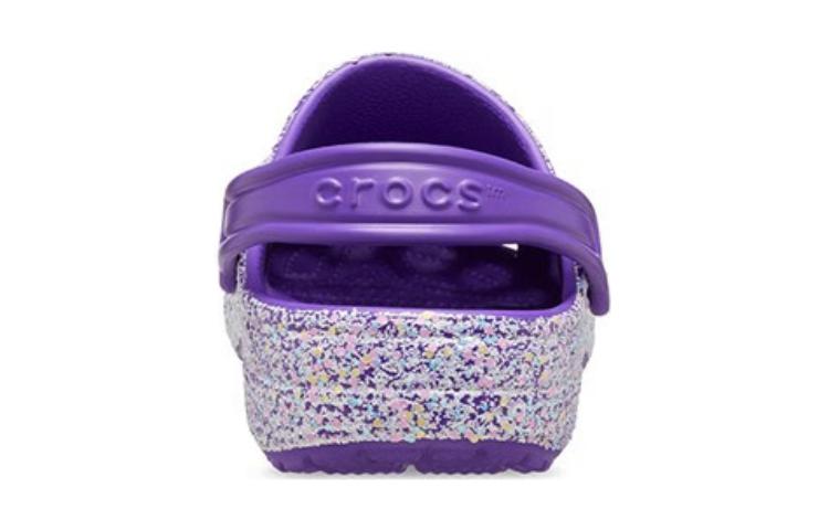 (PS) Crocs Classic Glitter Clog 'Purple' 206993-573