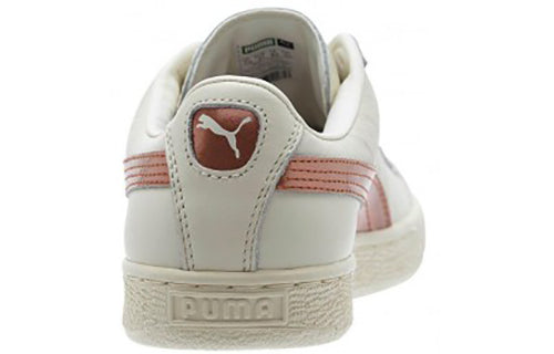 PUMA Basket Classic Metallic White Pink 363201-02