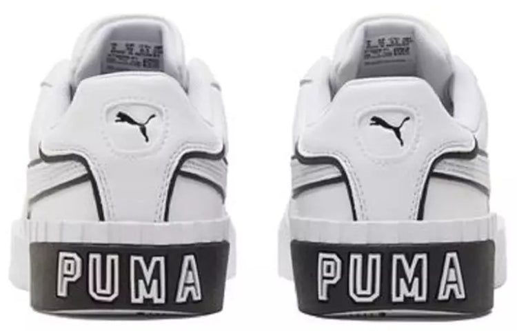 (WMNS) PUMA Cali Skate shoes 'White Black' 375008-01