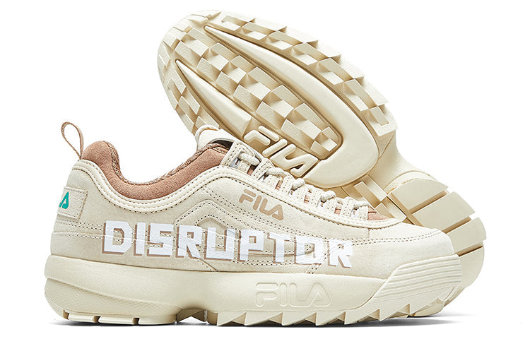 (WMNS) Fila Disruptor 2 Low-cut Old Shoes White T12W011402FAL