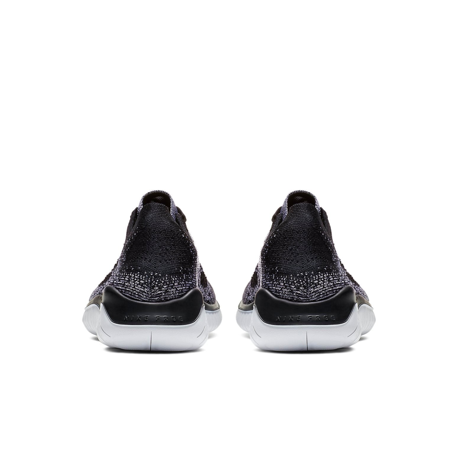 (WMNS) Nike Free RN Flyknit 2018 'White Black' 942839-101