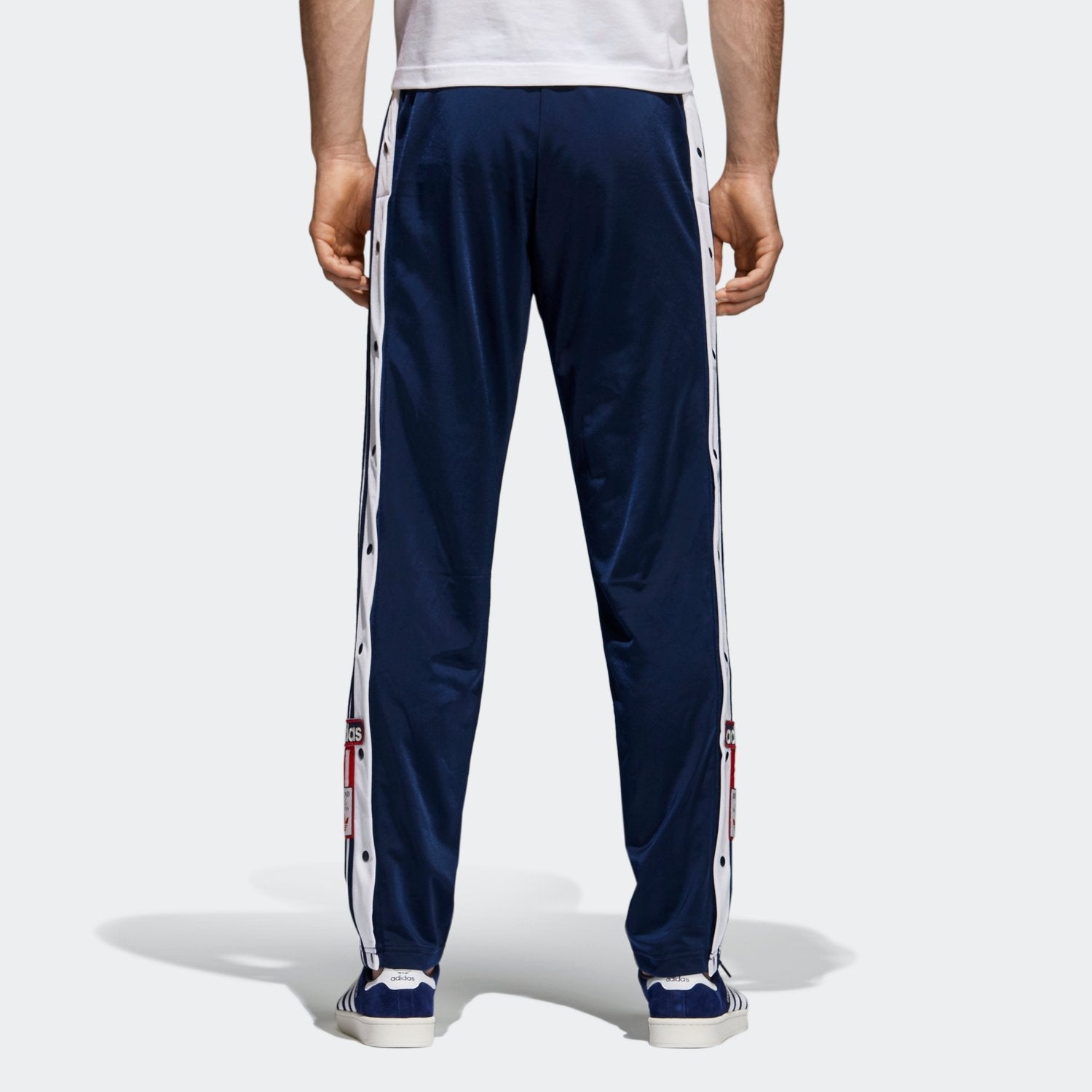 adidas originals Side Button Athleisure Casual Sports Pants Navy Blue CZ0678