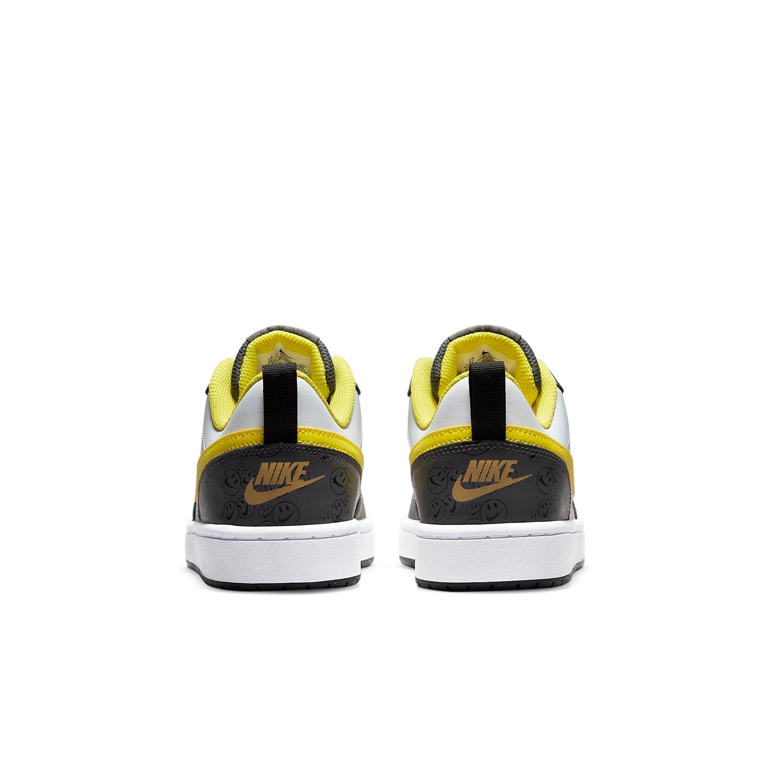 (GS) Nike Court Borough Low 2 SE 'White Yellow Strike' DO6688-100