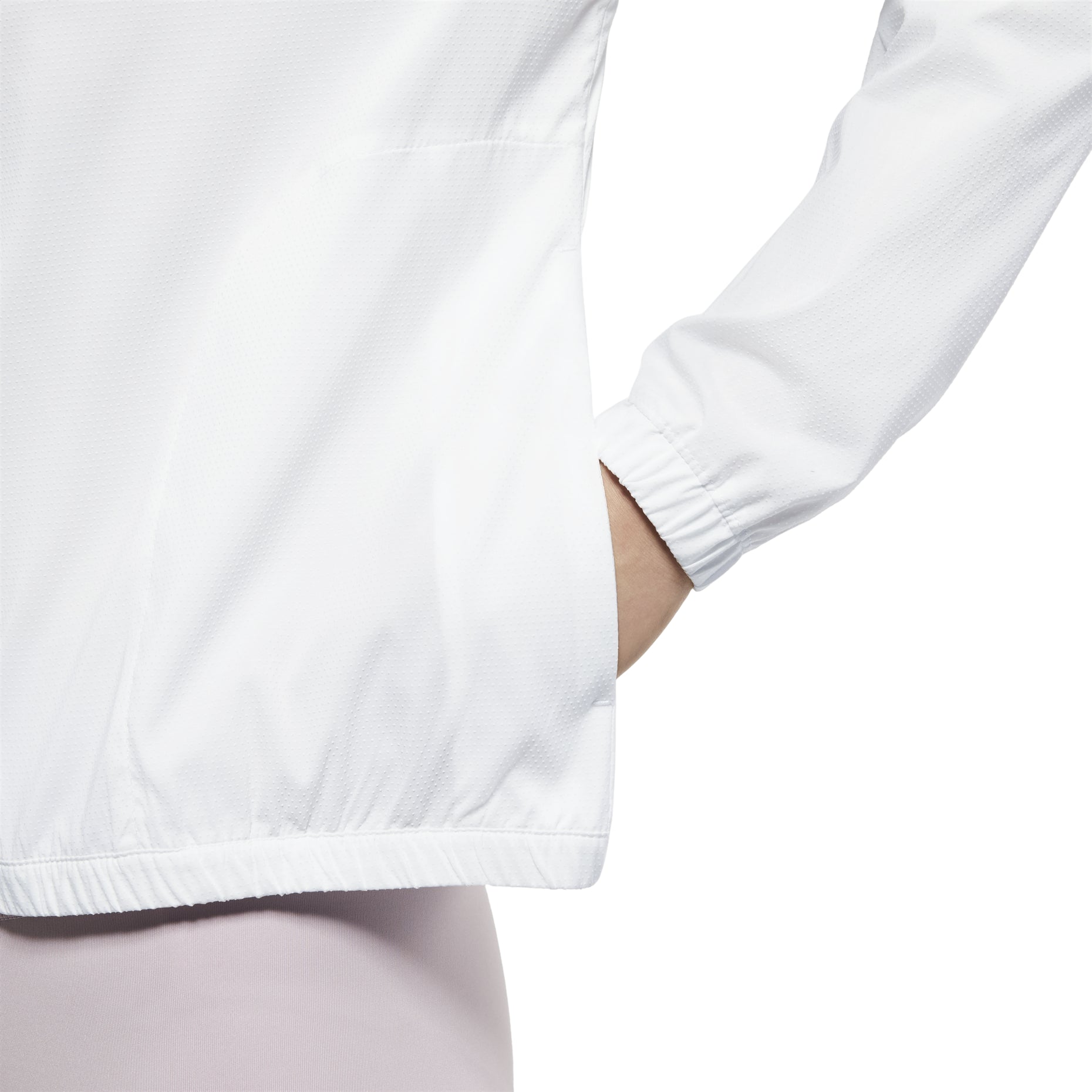 (WMNS) Nike Small Label Solid Color Hooded Jacket White DH1991-100