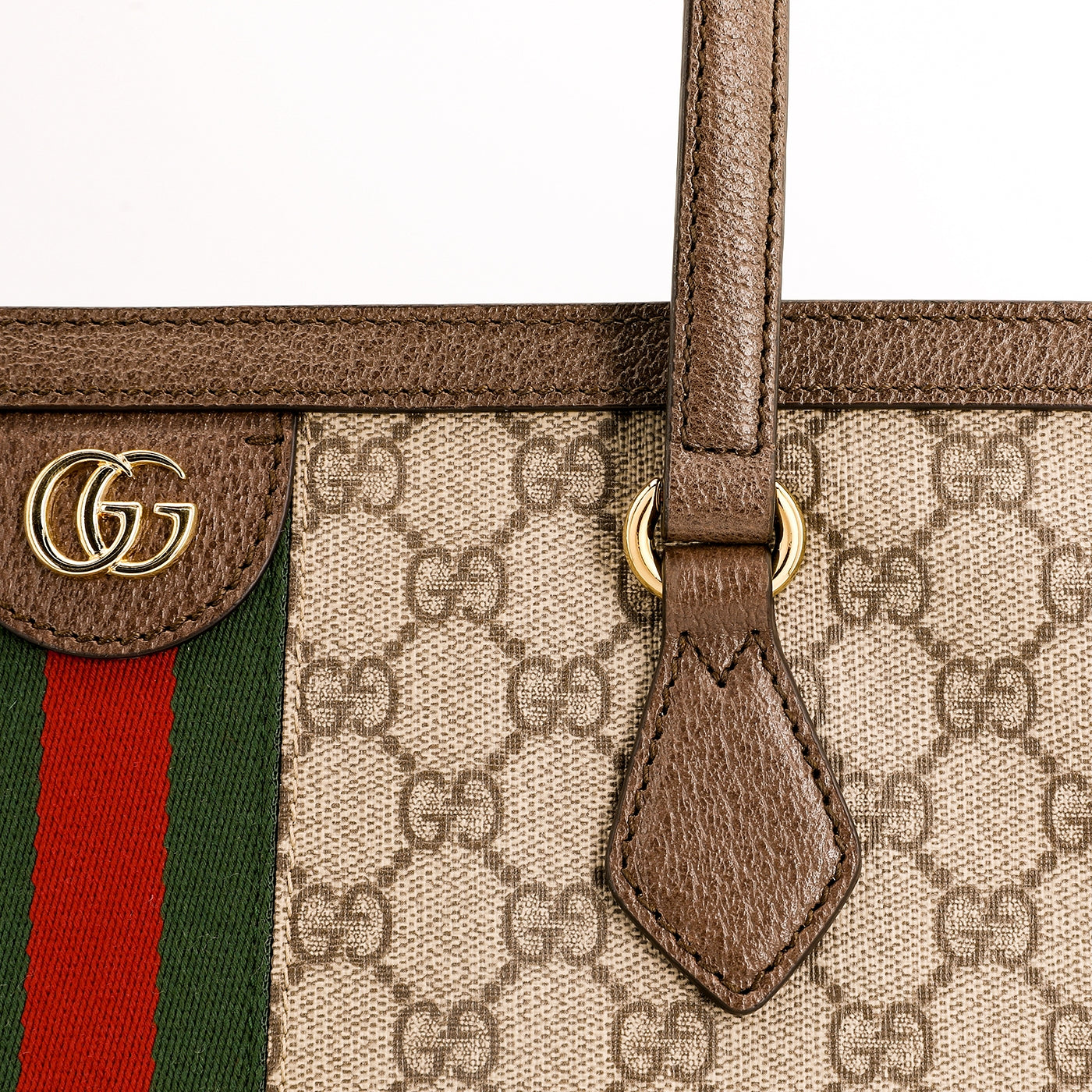 (WMNS) Gucci Ophidia GG Middle-Sized Tote Bag 'Brown' 631685-96IWB-8745