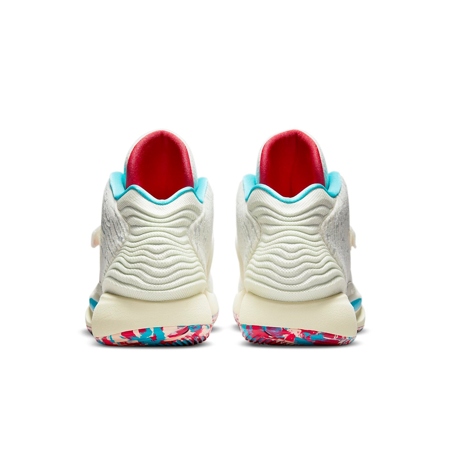 Nike KD 14 EP 'White Aqua Blue Multi-Color' CZ0170-700