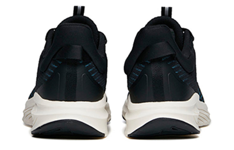 ANTA Running Series Sneakers 'Black Blue Stripes Green' 112135558S-1