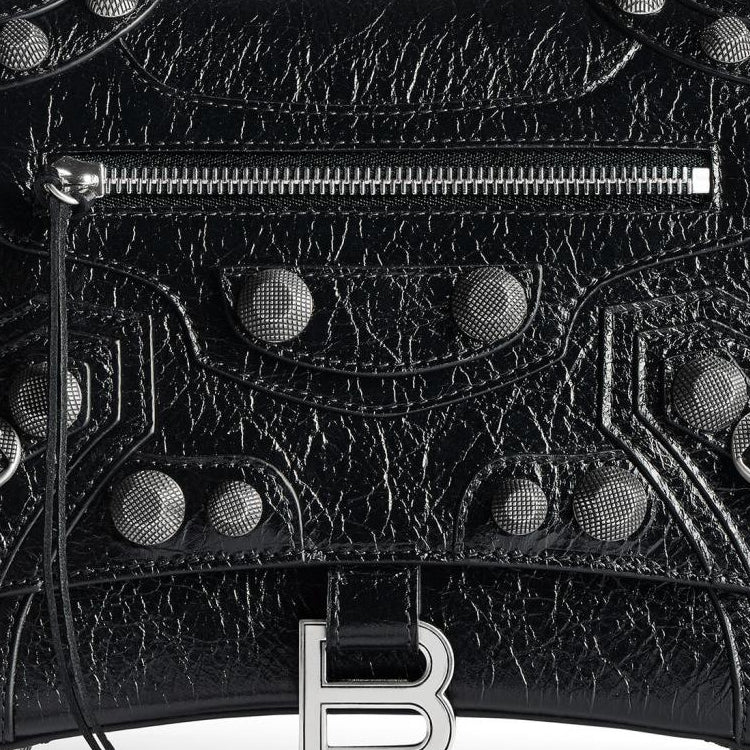 (WMNS) Balenciaga Hourglass X Le Cagole Medium Handbag 'Black' 7815852AAY11000