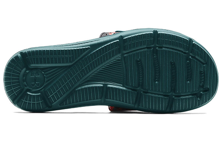 Under Armour Ignite 6 Graphic Strap Slide 'Color Splash - Tourmaline Teal' 3024450-009