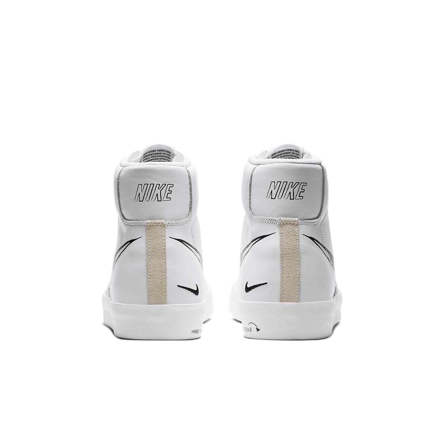 Nike Blazer Mid 77 'Sketch - Black' CW7580-101