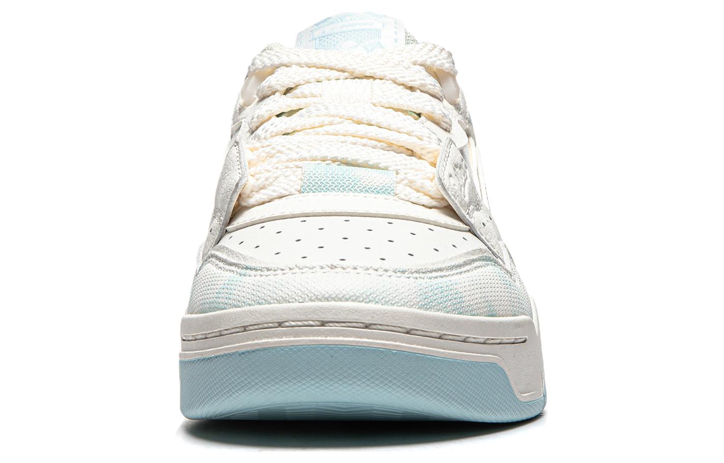 (WMNS) Li-Ning Yuebai Skateboarding Shoes 'White Blue' AGCS252-26