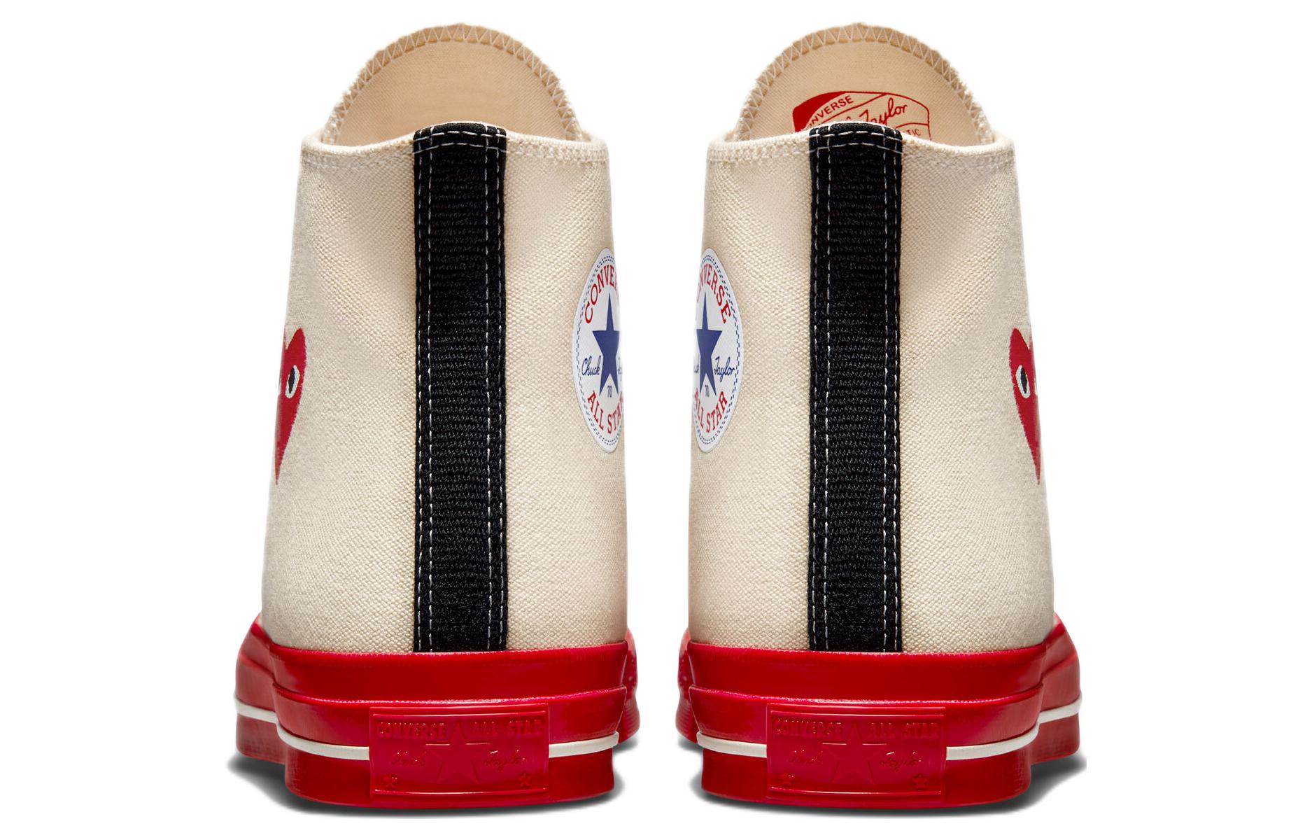 Converse x COMME des GARCONS PLAY Chuck 70 High 'Pristine Red' A01794C