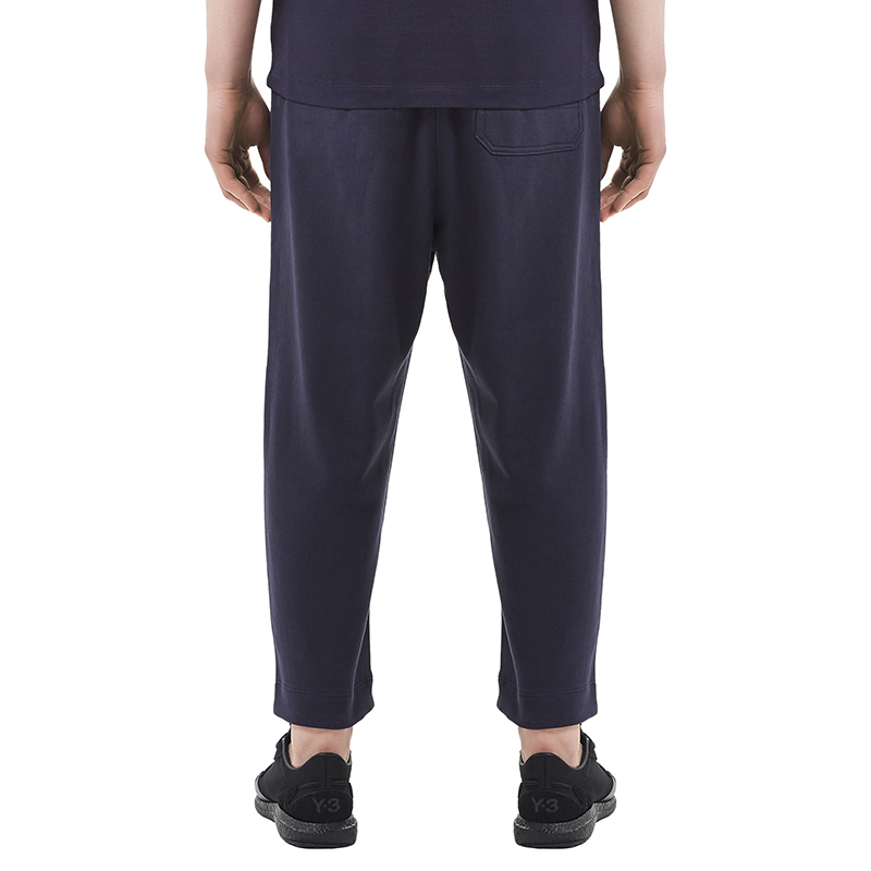 adidas Y-3 Classic Terry Cropped Pants 'Navy' FN3393