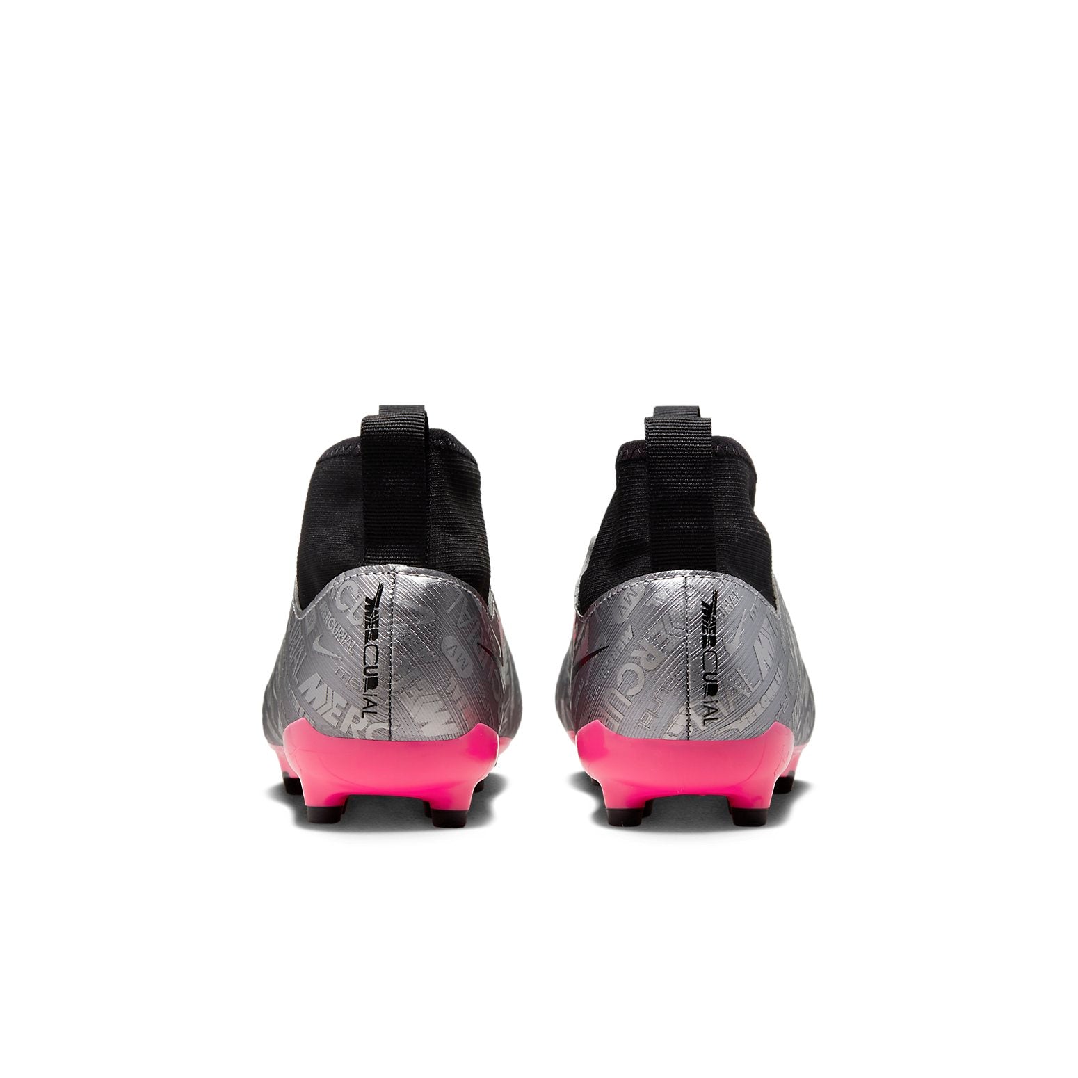 (GS) Nike Mercurial Superfly 9 Academy 25 MG 'Metallic Silver Shock Pink' FJ2032-060