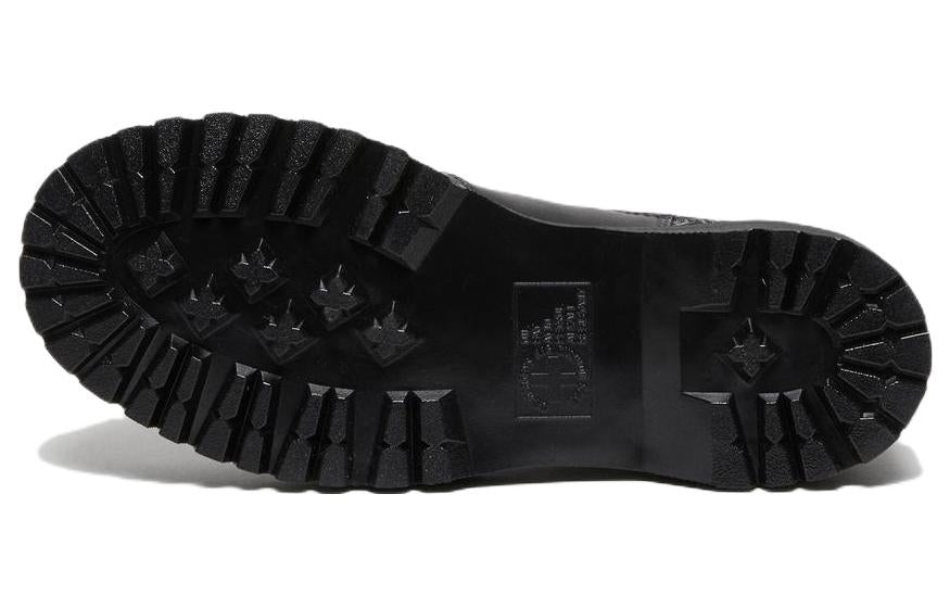 Dr. Martens 2976 Quad Platform Animal Print Boots 'Black Grey' 27692001