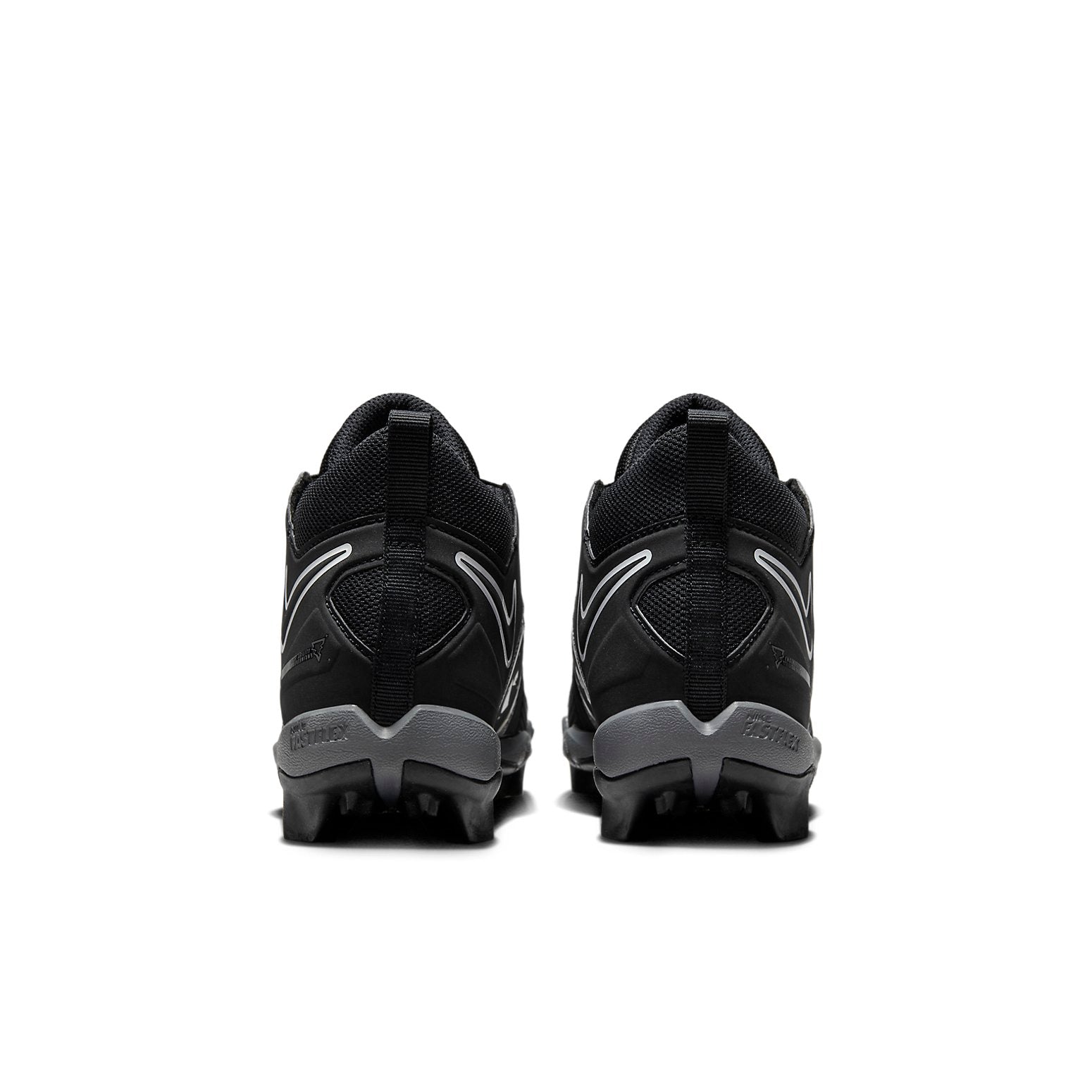 (GS) Nike Alpha Menace 3 Shark Football Cleats 'Black' CV0581-010
