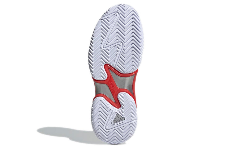 (WMNS) adidas Barricade 'White Silver Metallic Red' GW5034