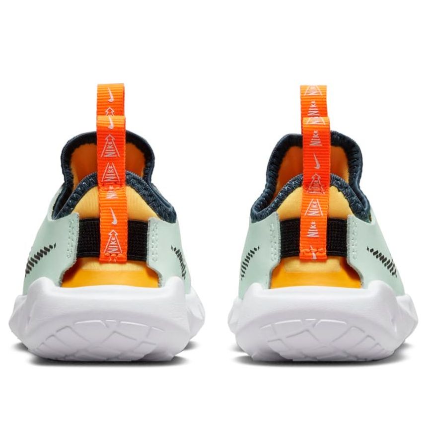 (TD) Nike Flex Runner 2 'Barely Green Laser Orange' DX6131-301