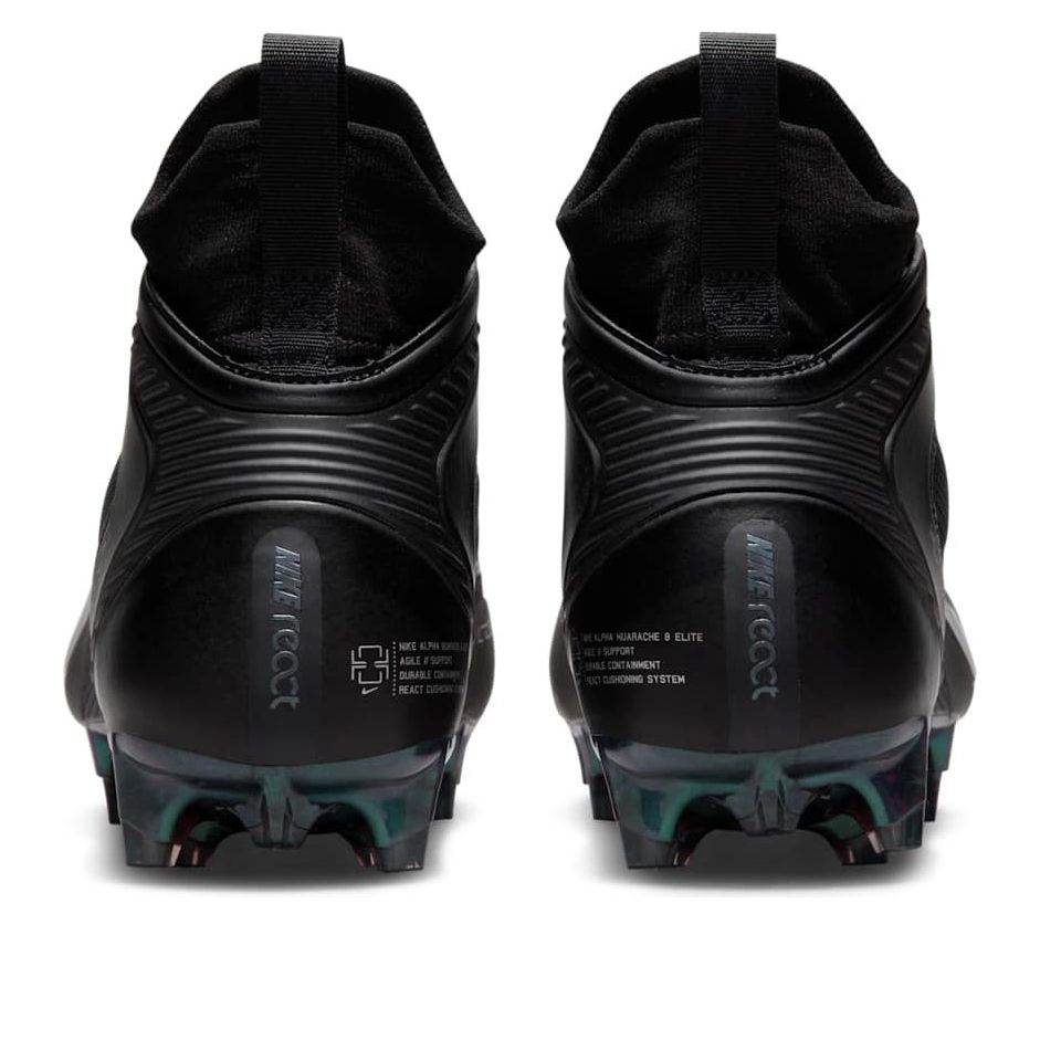 Nike Alpha Huarache 8 Elite 'Black Metallic Silver' CW4440-005