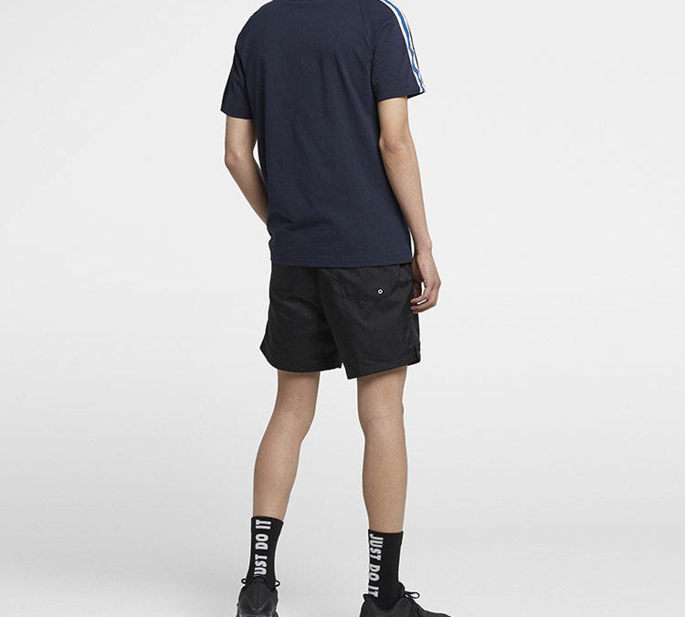 Nike Sportswear Woven Casual Breathable Shorts Black AT5289-010