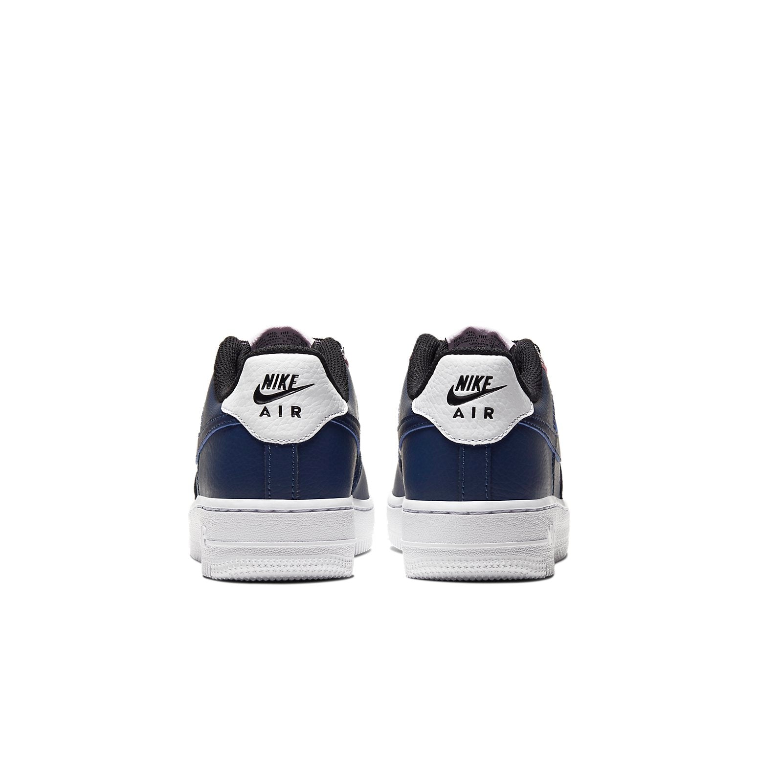 (GS) Nike Air Force 1 LV8 4 'Pebble Print - Midnight Navy' CN5715-400