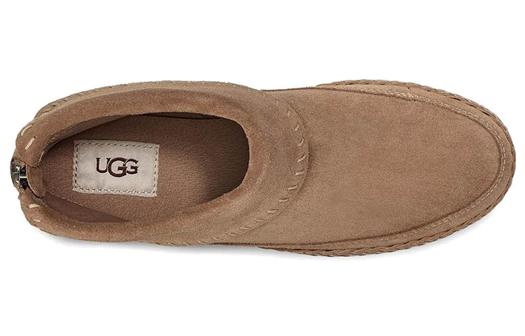 (WMNS) UGG Kavar Varney Fleece Lined Snow Boots Dark Brown 1104653-AMP
