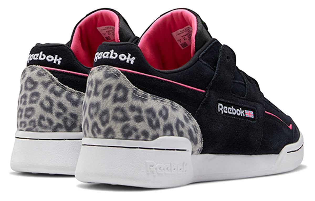 (WMNS) Reebok Workout Lo Plus Black/Red EG6014