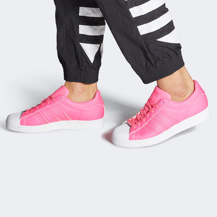 (GS) adidas originals Superstar J 'Pink Blue' FY2745