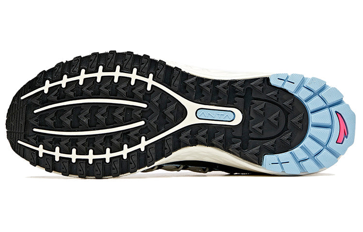 (WMNS) ANTA Running Series Low 'White Blue Black' 122035560-1