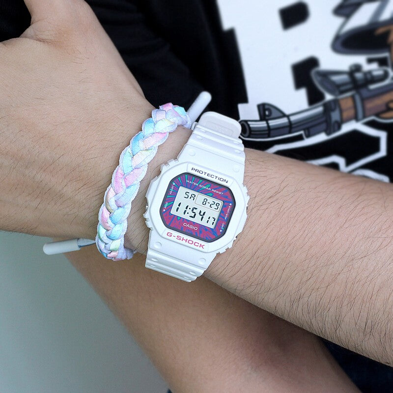 CASIO G-Shock Square 'White' DW-5600DN-7