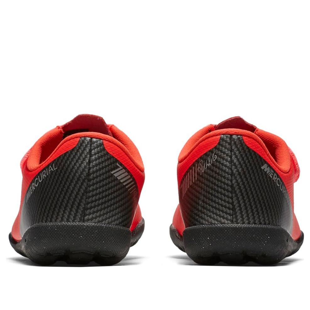 (GS) Nike Mercurial Vapor 12 Club CR7 TF 'Red Black' AJ3108-600