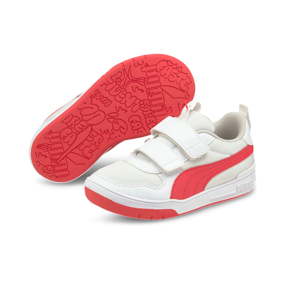 (PS) PUMA Multiflex Mesh V 'White Paradise Pink' 380845-04
