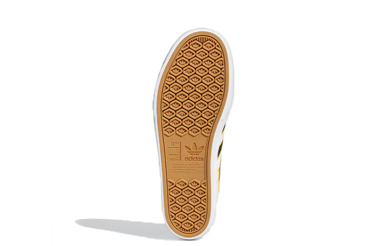 adidas originals Delpala 'Black White Yellow' FY7456