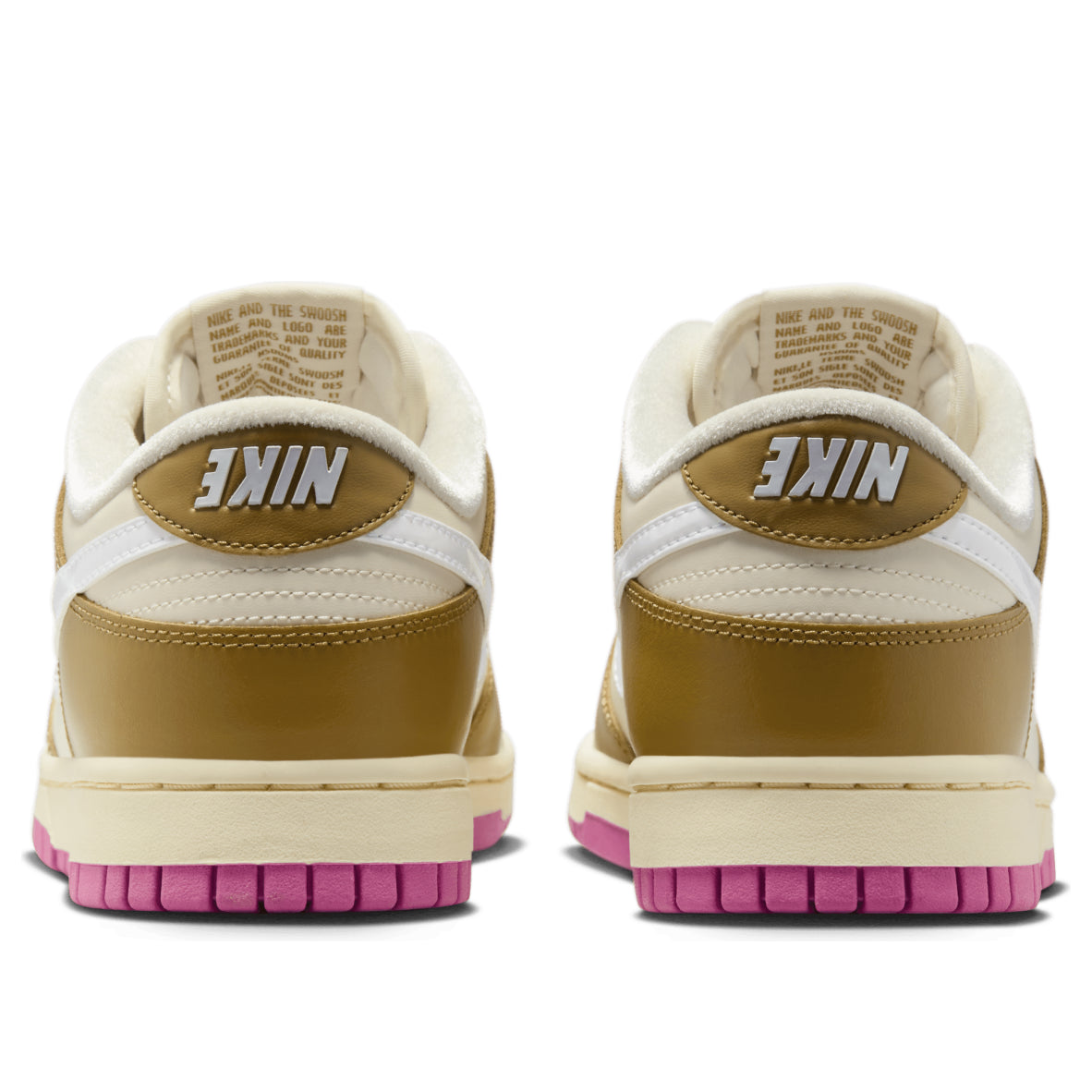 (WMNS) Nike Dunk Low 'Just Do It - Bronzine Pink' FD8683-700