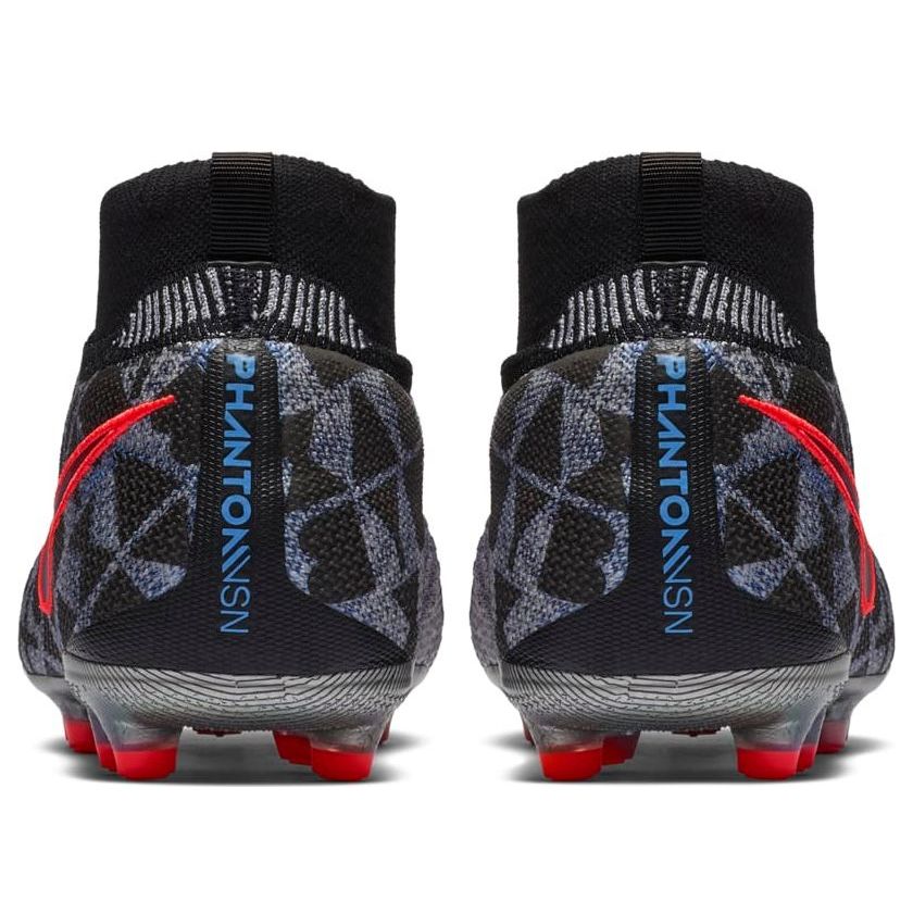 (GS) Nike Phantom Vision Elite DF FG EA 'Black Red' BQ5824-110
