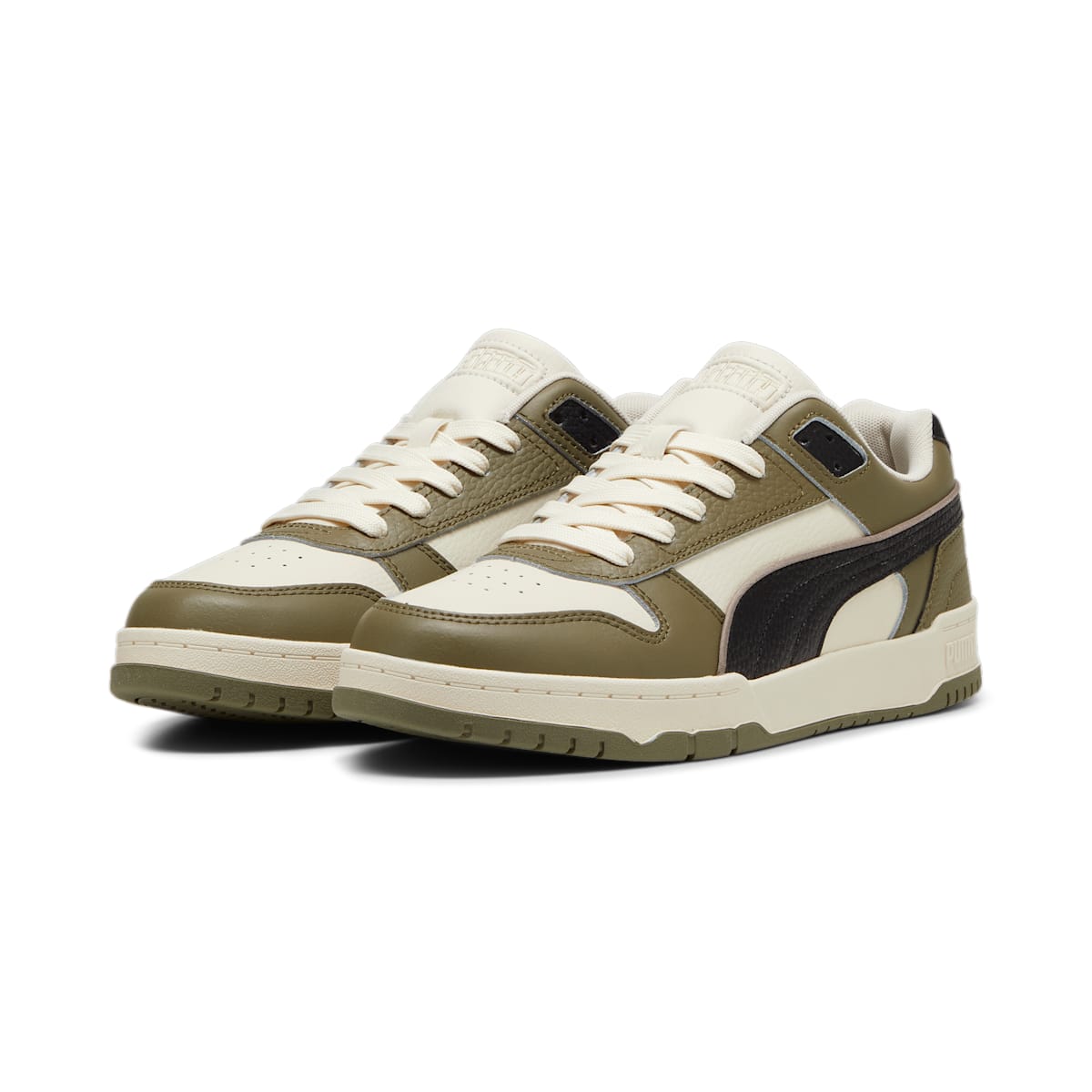 PUMA RBD Game Low 'Alpine Snow Black Olive' 386373-35