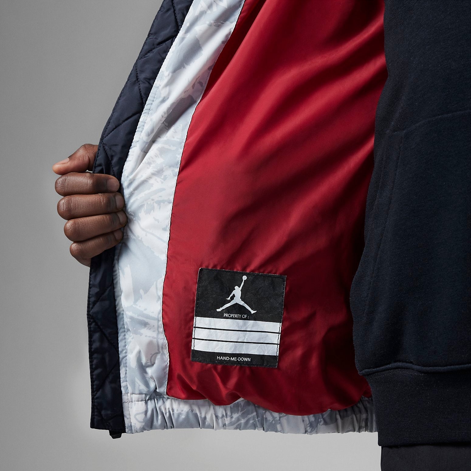 (PS) Air Jordan Jumpman Tape Jacket 'White' FB1681-077