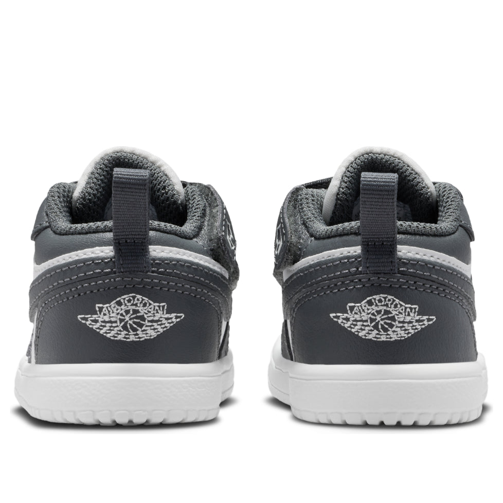 (TD) Air Jordan 1 Low 'Grey White'  DR9747-044