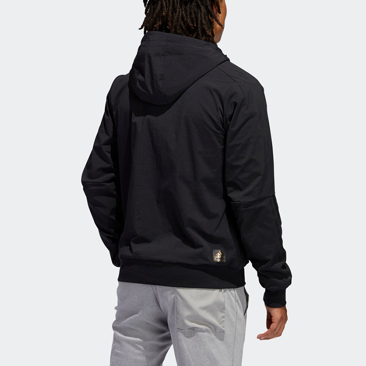 Men's adidas CNY TT Casual Sports Jacket Black FU6225