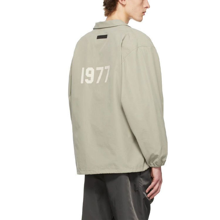 Fear of God Essentials SS22 1977 Coaches Jacket 'Smoke' FOG-SS22-939