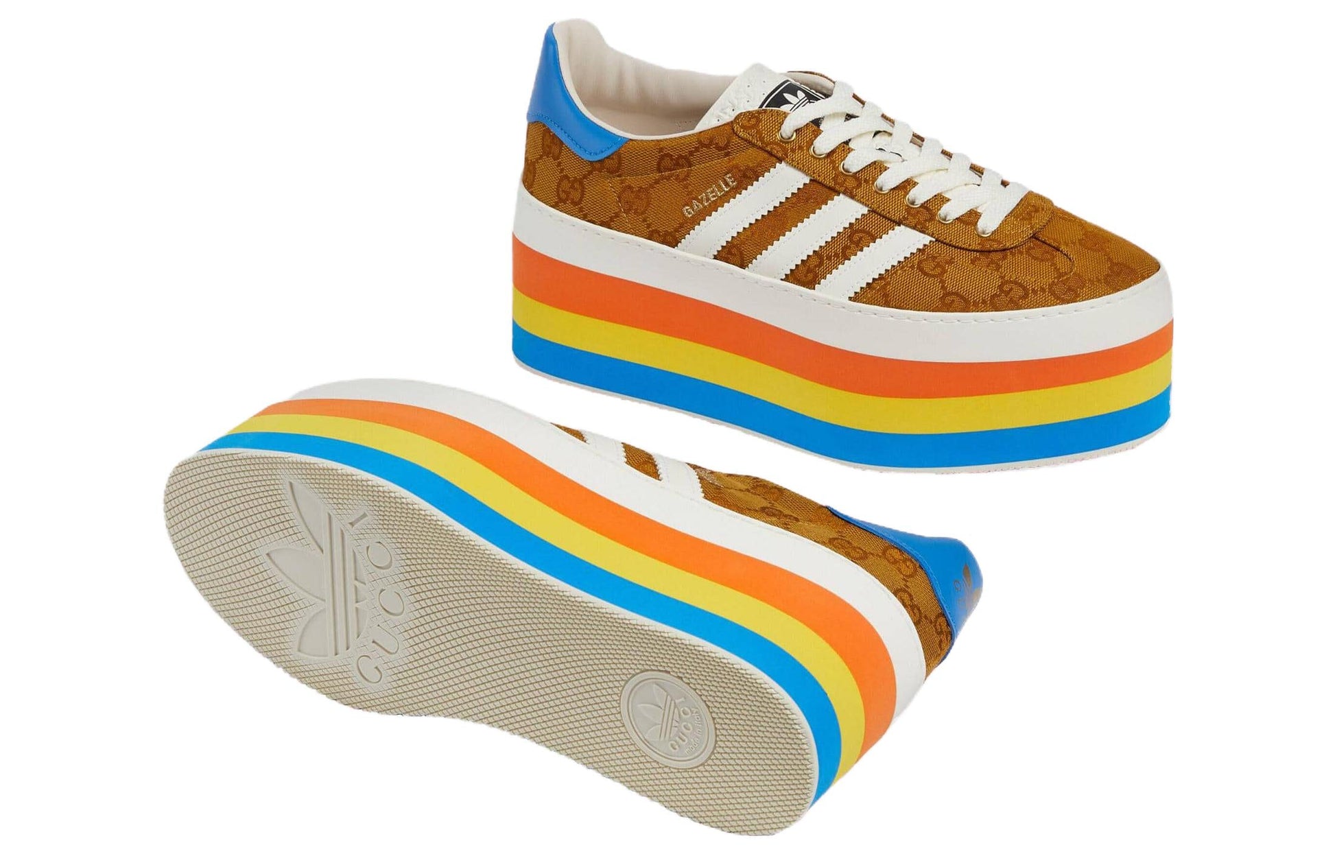 (WMNS) adidas x Gucci Gazelle 'Beige' 707873-UWV20-7163