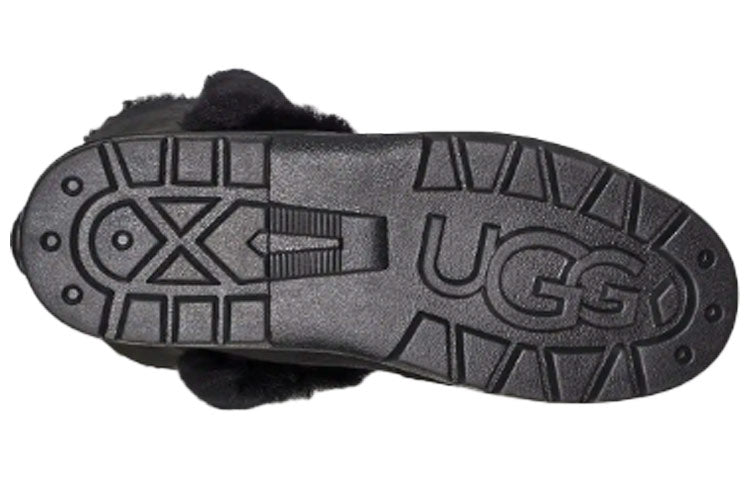 (WMNS) UGG Sundance Short II Revival Black 5343O-BLK