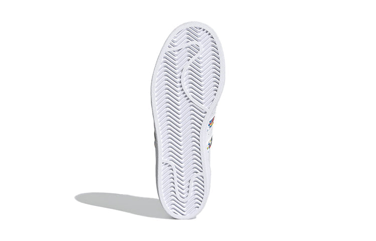 (GS) adidas Originals Superstar Shoes 'White Multi-Color' FY9828