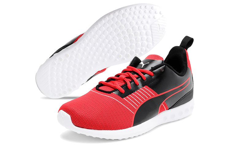 (WMNS) PUMA Carson Pro Idp Low Running Shoes Black/Red/White 193356-01