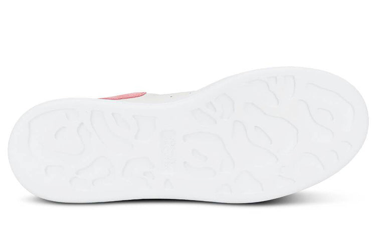(WMNS) Alexander McQueen Oversized Sneaker 'Pink Embossed Suede Crocodile' 650788WHZ4K9648