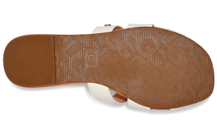 (WMNS) UGG Teague Beige Slippers 1120039-JLTH