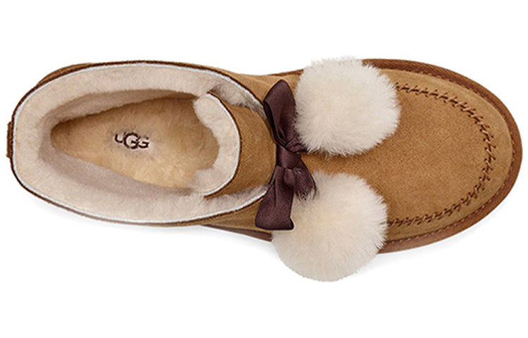 (WMNS) UGG Kallen Fleece Lined Brown 1110709-CHE