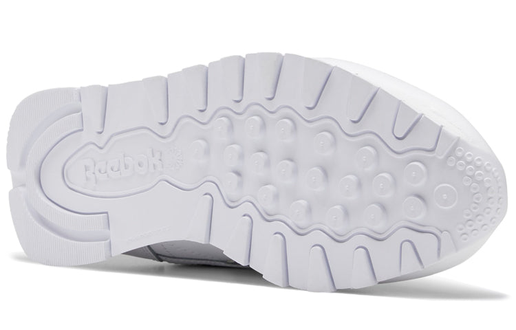 (WMNS) Reebok Classic Leather 'White Silver Metallic' EF3267