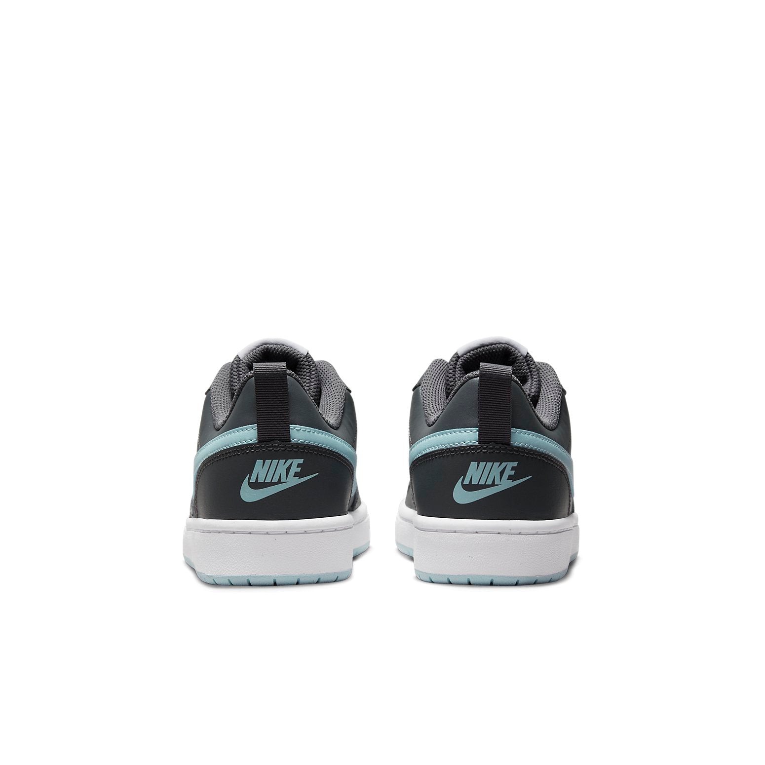 (GS) Nike Court Borough Low 2 'Iron Grey Ocean Bliss' BQ5448-018