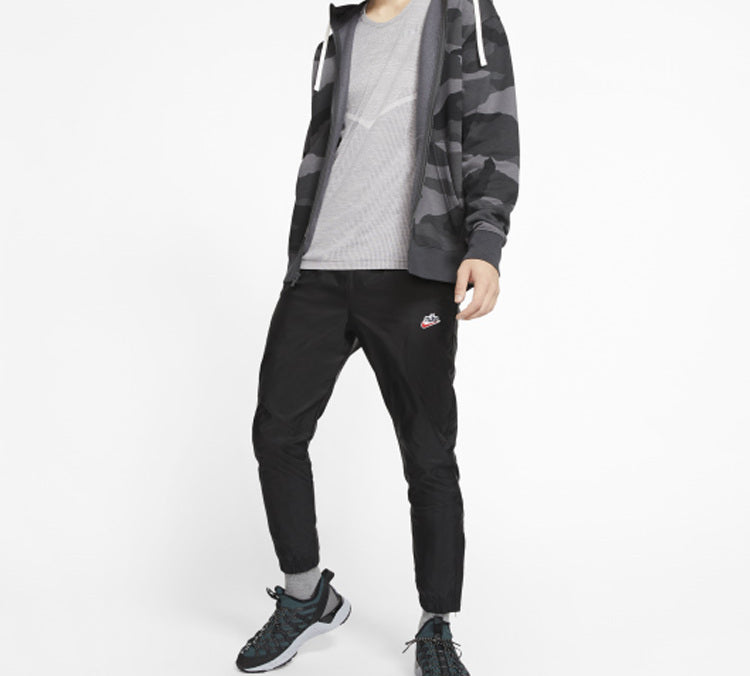 Nike Sportswear Windrunner elastic Drawstring Sports Long Pants 'Black' CQ8917-010